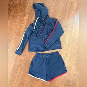 Tommy Hilfiger Navy Hoodie with Matching Shirts